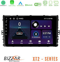 Bizzar Car-Audiosystem 2DIN (Bluetooth/USB/WiFi/GPS/Apple-Carplay/Android-Auto) mit Touchscreen 9"