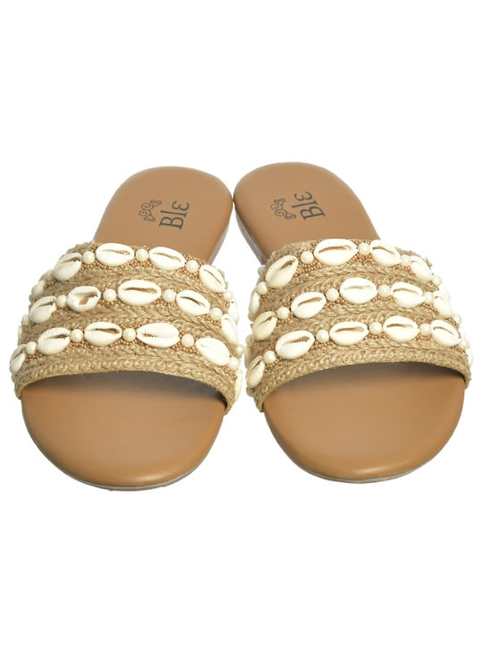 Damen Flache Sandalen in Weiß Farbe
