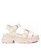 Xti Synthetic Leather Women's Sandals Ecru