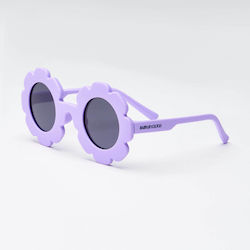 Baby Cloud Flower Polarized Flowers Violet Kids Sunglasses for 2-5 Years Baby Cloud Flower Polarized Flowers Violet Kids Sunglasses for 2-5 Years