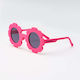 Baby Cloud Flower Παιδικά Γυαλιά Ηλίου με Polarized Φακό Λουλούδια Fuchsia για 2-5 Ετών
