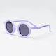 Baby Cloud Little Στρογγυλά Παιδικά Γυαλιά Ηλίου με Polarized Φακό Lilac Palm για 2-5 Ετών