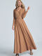 Figl Maxi Dress Beige