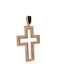 Velegrakis Women's Gold Cross 14K