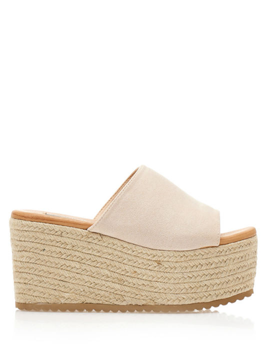 Tsoukalas Damenplattformen Beige
