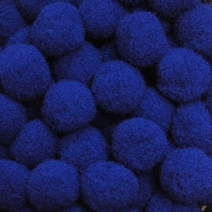 Pom Pom Handwerk Marineblau Set 50Stück