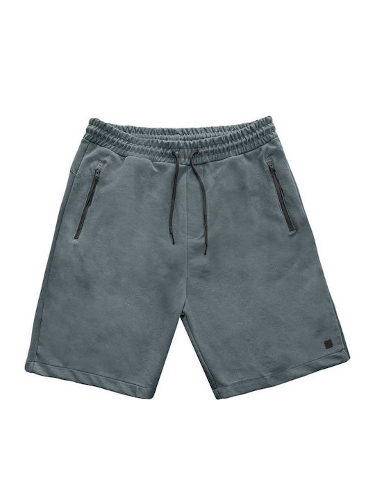 Rebase Sportliche Herrenshorts Steel Blue