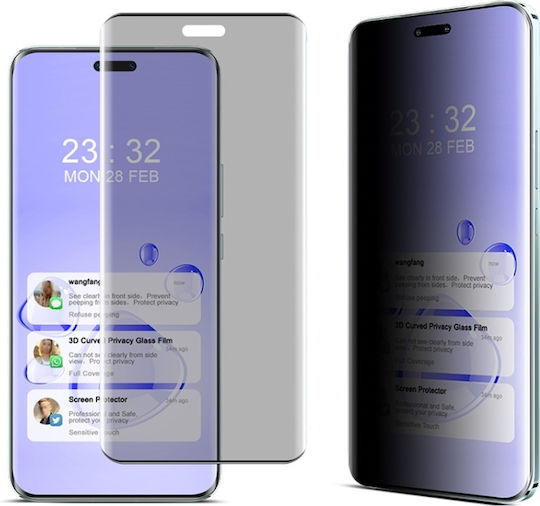 Imak Поверителност Закалено стъкло за цялото лице Черен (Honor Magic 6 Pro 5G)