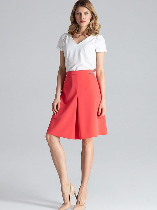 Figl Midi Skirt in Pink color