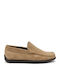 Suede Ανδρικά Loafers σε Μπεζ Χρώμα