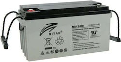 Ritar с Капацитет 80Ах и Напрежение 12V 1бр Ritar с Капацитет 80Ах и Напрежение 12V 1бр