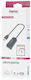 Hama Usb-c Adapter Male Usb 3.2 Gen 1 A Female 5gbit/s 0.15 M Black