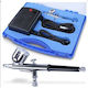 Airbrush Compressor Set Gun 0.2 mm Hose Carrying Case Replacement Airbrush Spare Injector Modeling