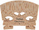 Gewa Καβαλάρης για Βιολί Violin Bridge Standard Nr. 6 1/2 Foot width 35