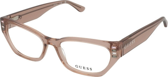 Guess Transparent Femei Plastic Rame Ochelari GU2967 057