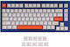 Keychron Orange 92-keycap Set Pbt Dye-sub Us Layout Mechanical Keyboard