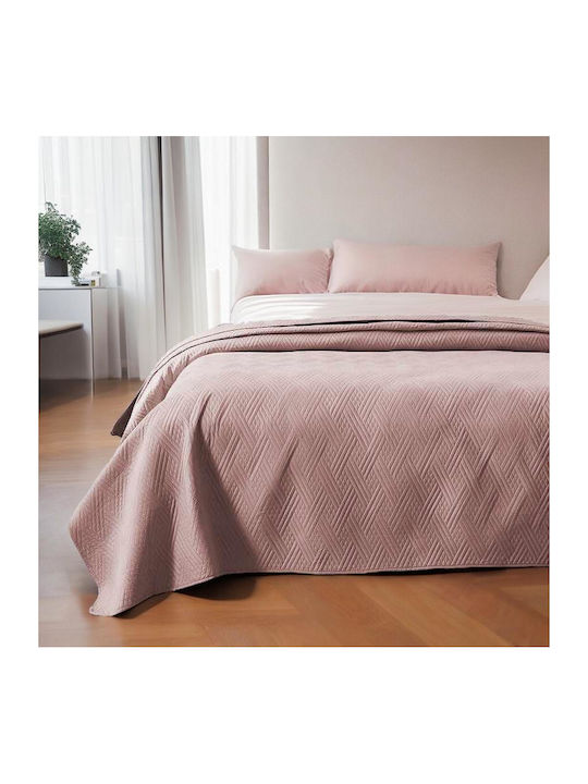 Linea Home Mercer Κουβερλί Μονό Πούδρα 160x220cm