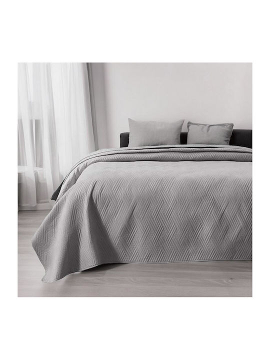 Linea Home Mercer Κουβερλί Μονό Γκρι 160x220cm