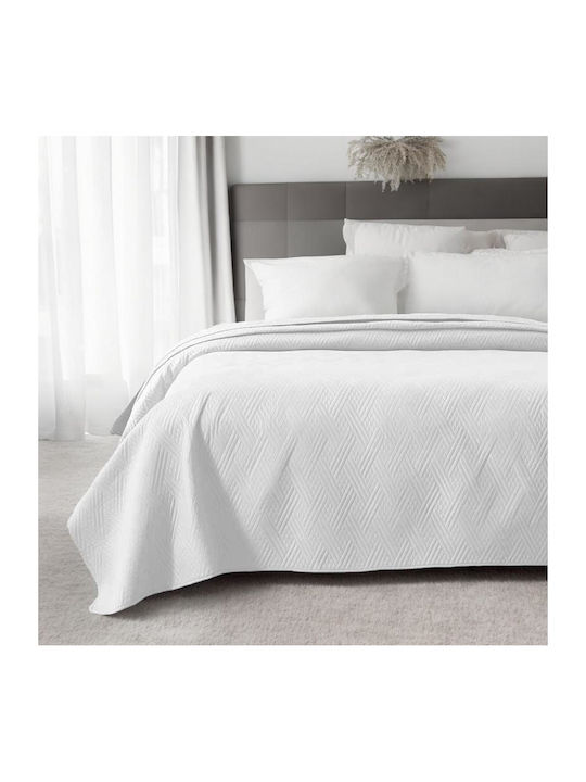 Linea Home Mercer Κουβερλί Μονό Λευκό 160x220cm