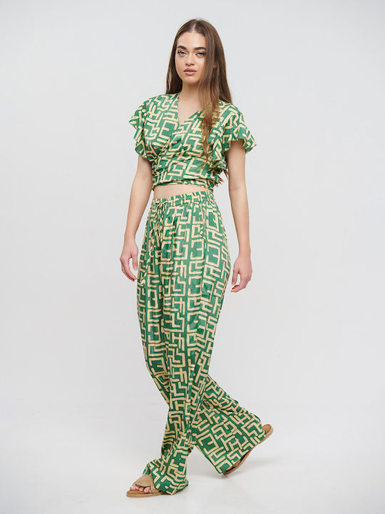 Ble Resort Collection Женска Панталони Плажно облекло Cypress