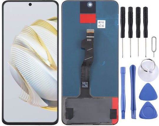 Οθόνη mit Touch-Mechanismus für Huawei nova 10 SE (Schwarz)