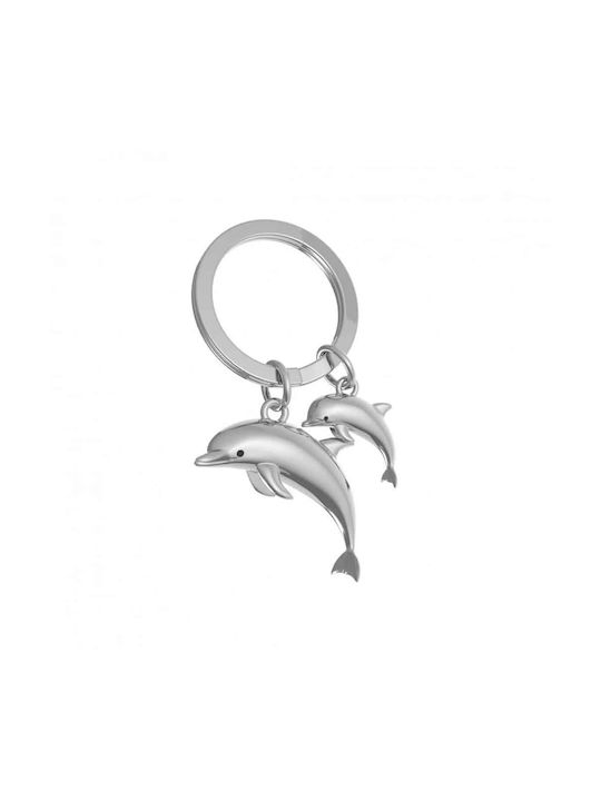 Metalmorphose Mtm145-06 Μπρελοκ Dolphin & Baby Dolphin