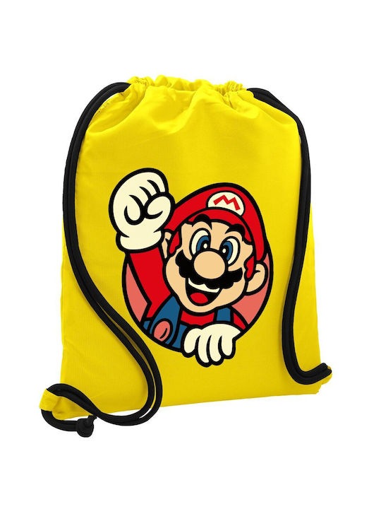 Koupakoupa Super Mario Win Kids Bag Pouch Bag Yellow 48cmx40cmcm