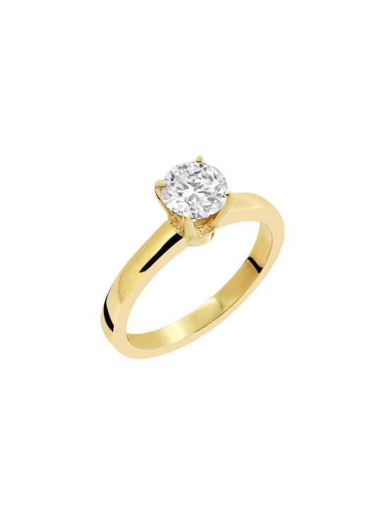 Single Stone from Gold 18K