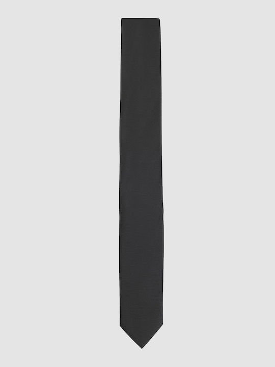 Hugo Men's Tie Silk in Black Color