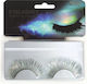 Karneval Wimpern Silber