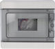 Elettrocanali Wall Mounted Fuse Box 1x8 Modular Apparatus Transparent Door Series 620 Ip65 200x180x100 N+PE Gray Rail Ec62008e