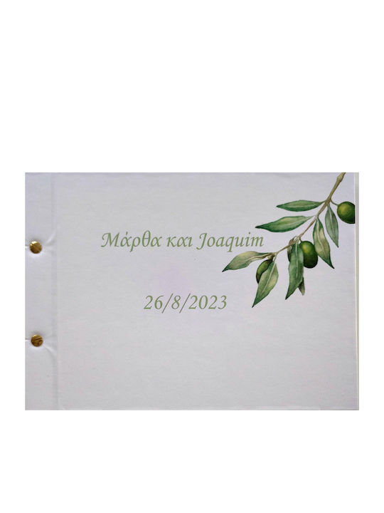 Wedding Wish Book Olive Tree