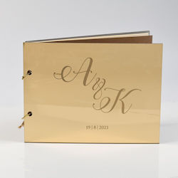 Plexiglass Gold Wish Book Book002