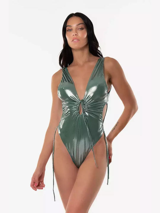 Acquadicocco Padded Swimsuit Green