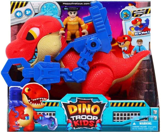 Dinosaur Toy Tyrannosaurus Dino Troop Kids Triceratops Sound