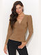 Numinou Women's Blouse Brown