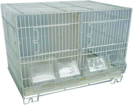 Stefanplast Vogelkäfig Zuchtbrett 38.7x26x34cm.