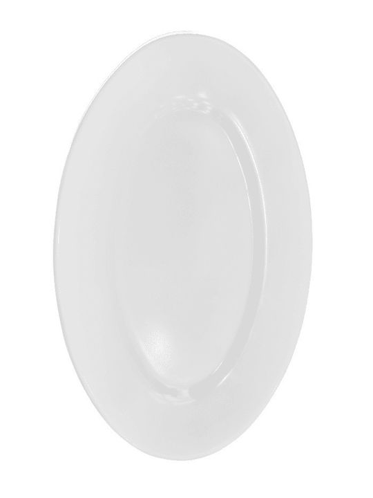 Happy House Serving Platter Oval White