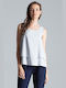 Figl Women's Blouse Sleeveless Gray