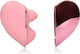 Shots Tapping Heart Klitoris Vibrator 15cm Rosa