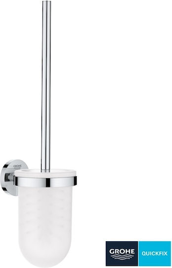 Grohe Γυάλινο Πιγκάλ Μπάνιου Ασημί