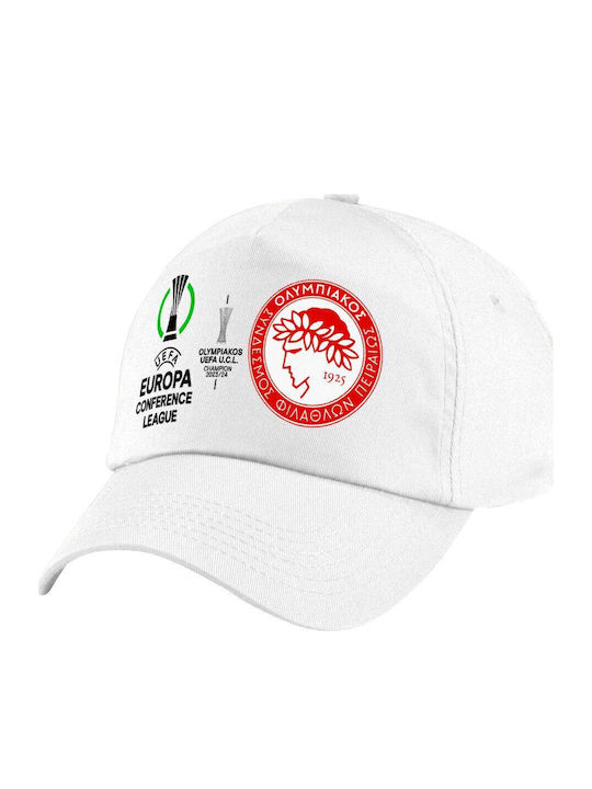 Koupakoupa Kids' Jockey Fabric Hat Olympiacos W...
