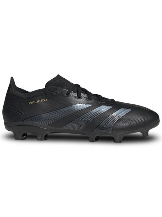 Adidas League FG Low Football Shoes with Cleats Black