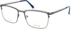 Dutz Eyewear Ανδρικός Μεταλλικός Σκελετός Γκρι