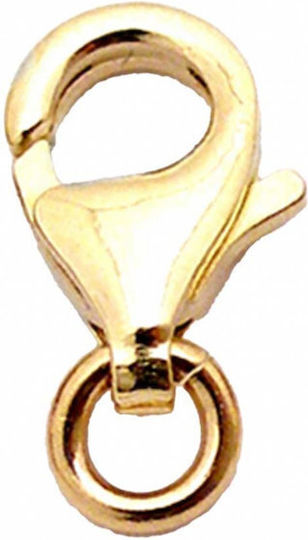 Mertzios.gr Metallic Jewelry Clasp 9K Gold