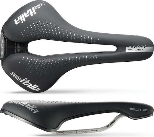 Selle Italia Max Flite Boost Gel Superflow Schwarz Fahrradsattel MTB