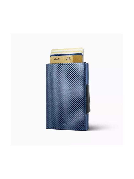 Rosso Amante Men's Card Wallet Blue