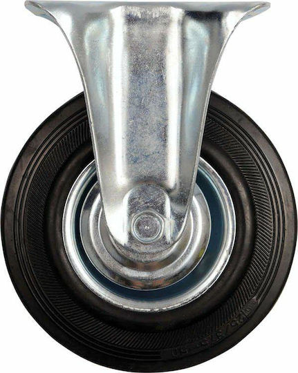Solid Hoop A 75mm 87301 Black Rubber