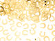 Horse Shoes Halloween Confetti Gold 15gr