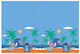Procos Party Tablecover Plastic 180x120cm Blue 96911